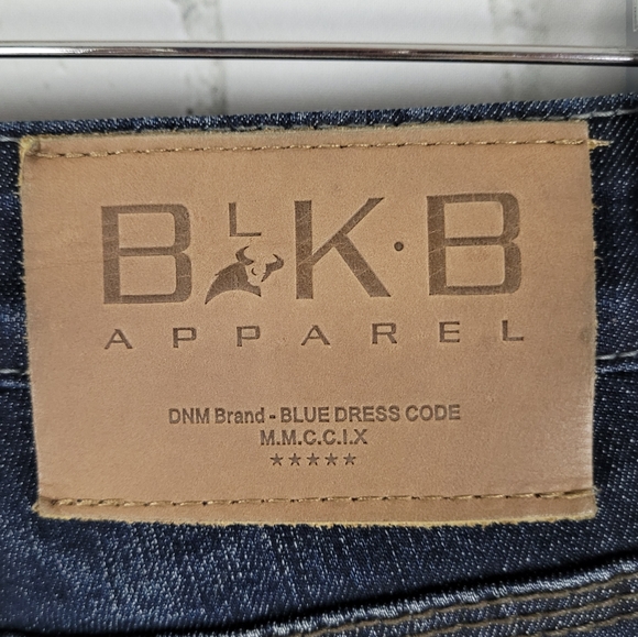 BLACK BULL | regular slim leg low waist dark wash jeans - Picture 2 of 11